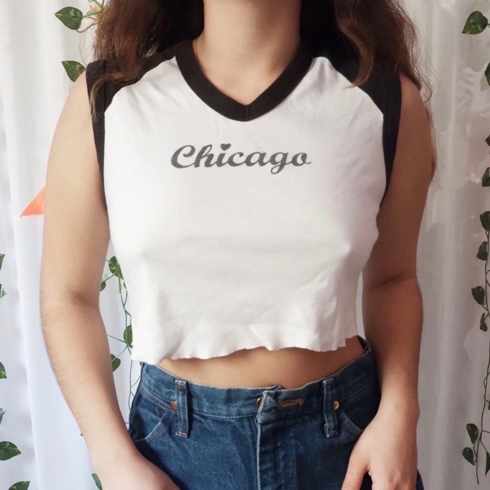 cropped tee